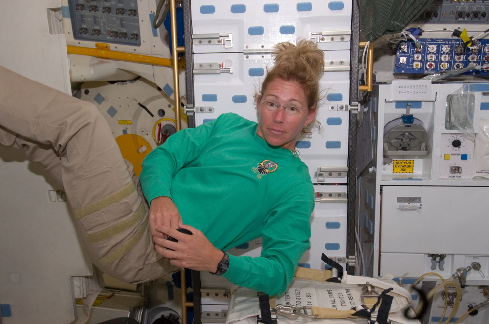 Last Female Shuttle Astronaut Tracking Women's World Cup from Space
